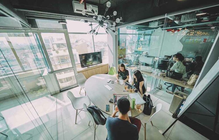 cool office as part of employer branding
