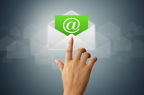 email marketing button