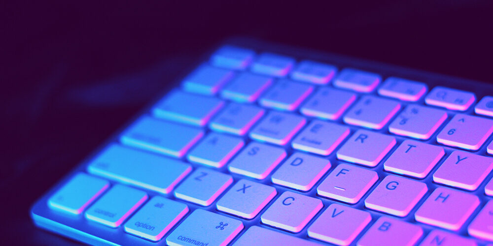 colorful keyboard tech industry glossary