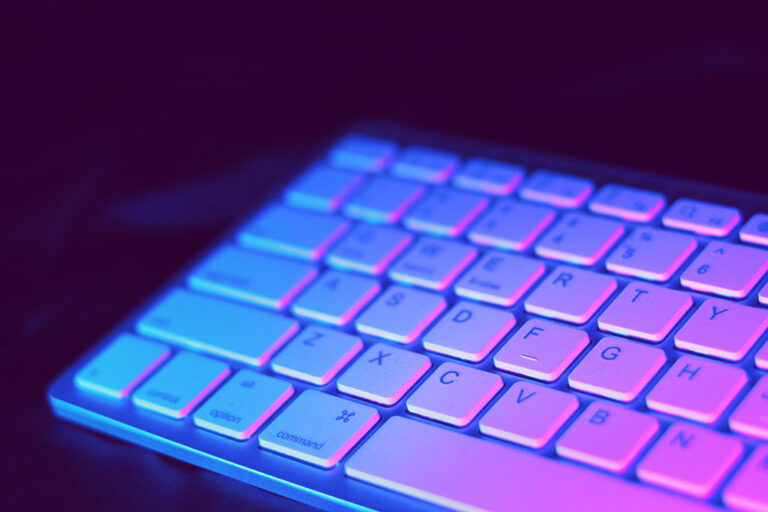 colorful keyboard tech industry glossary