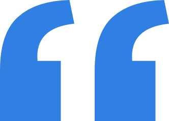 quotemark blue quotation marks