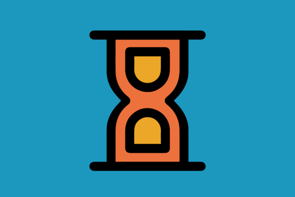 hourglass icon graphic