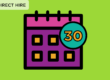 calendar icon to symbolize hiring surplus in 30 days