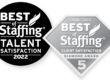 clearlyrated best of staffing client and talent logos