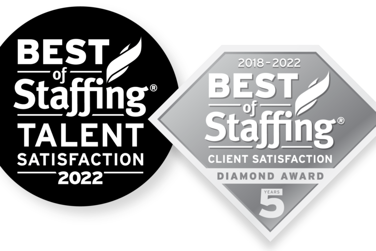 clearlyrated best of staffing client and talent logos