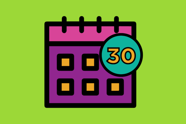 calendar icon to symbolize hiring surplus in 30 days