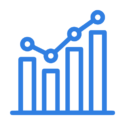 profiles case study chart results icon